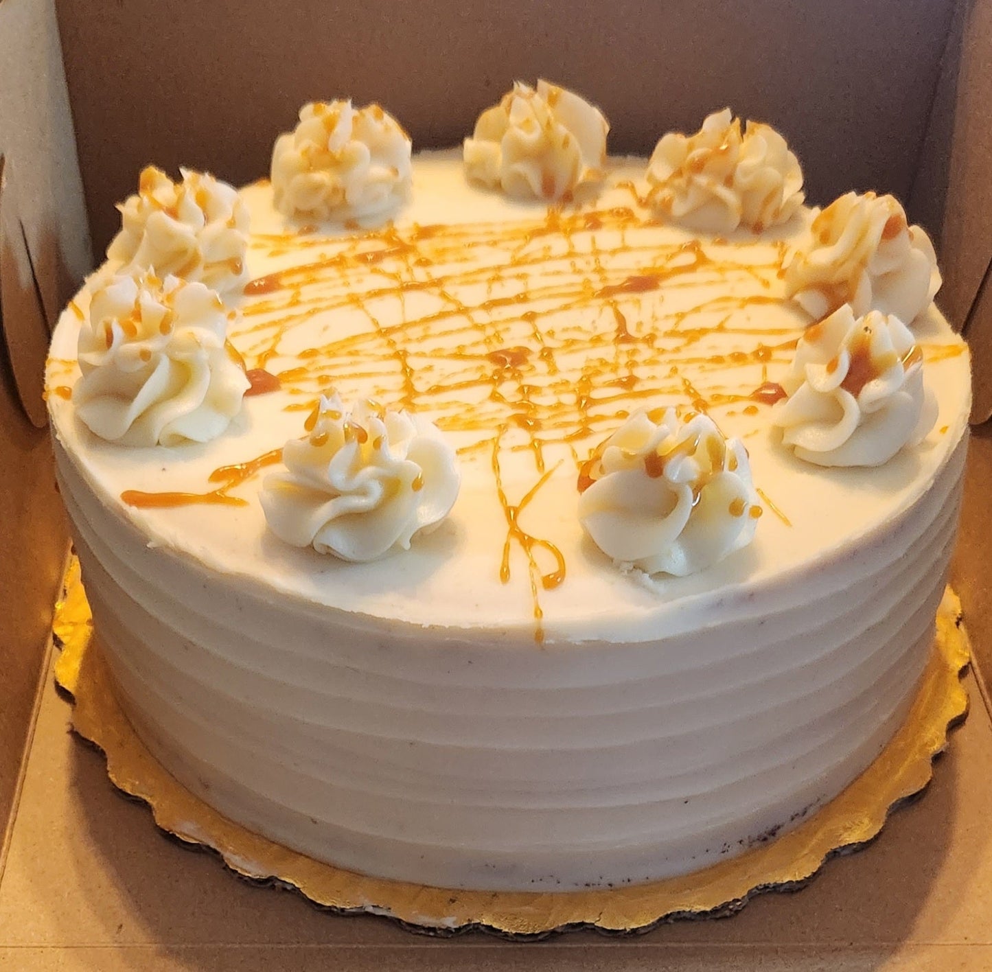 Caramel Macchiato Cake - Select your size