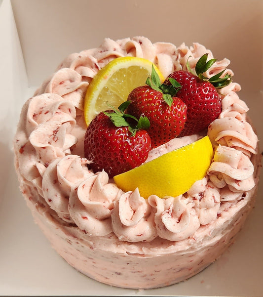 Strawberry Lemonade Cake - Select your size
